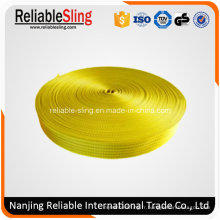 Ce SGS 75mm Jaune Polyester Sangles de